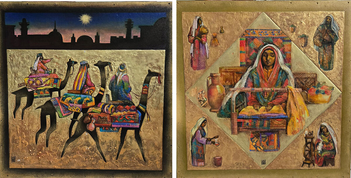 Восток. Холст. Масло