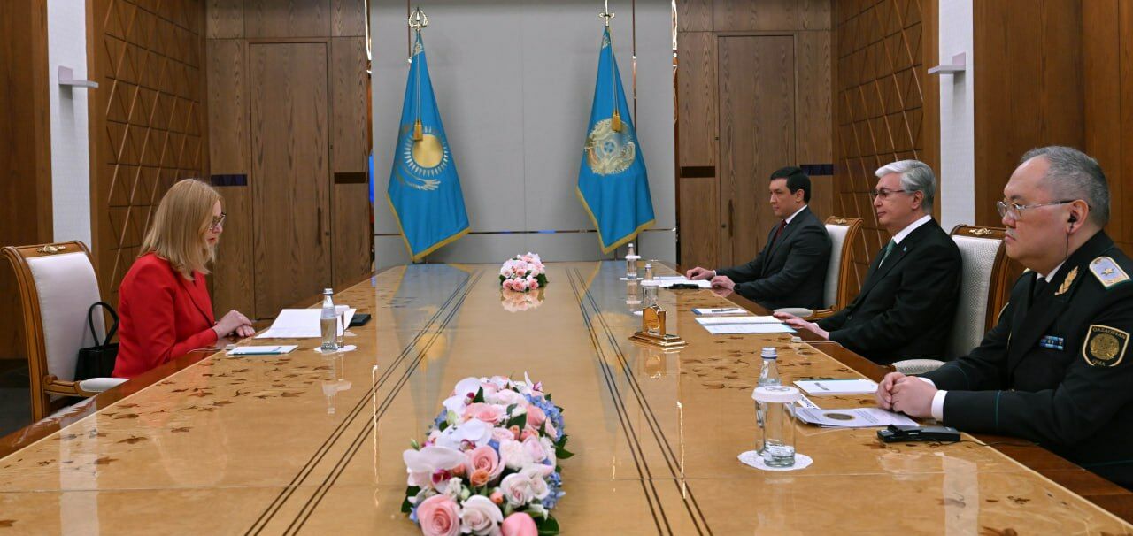 Токаев принял председателя группы подразделений финансовых разведок «Эгмонт»