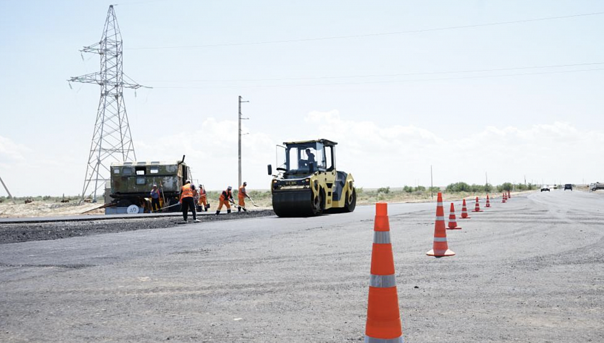 Автодорога до Балхаша после реконструкции открыта для транспорта