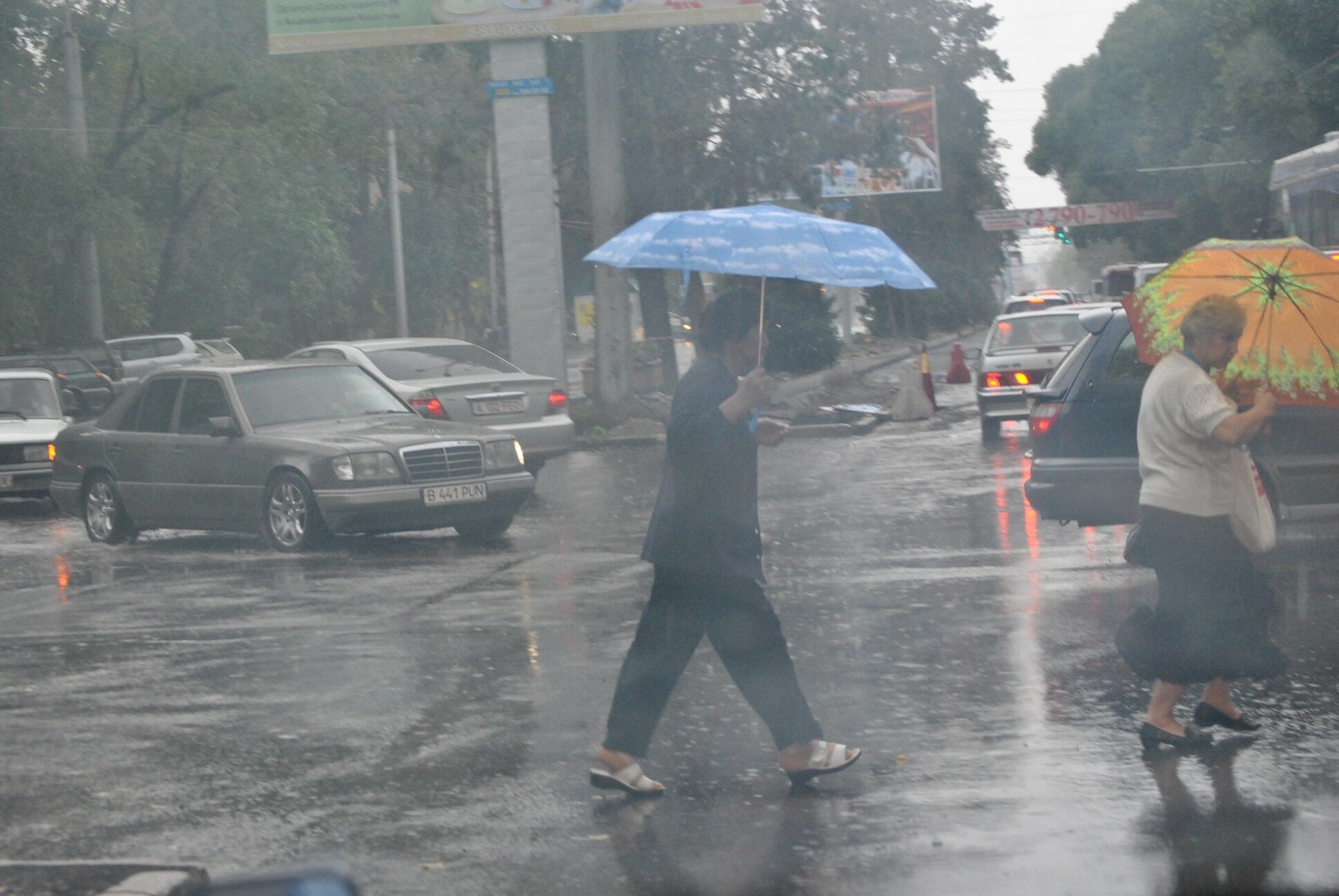 Гроза ожидается во вторник в Астане, в Алматы и Шымкенте облачно