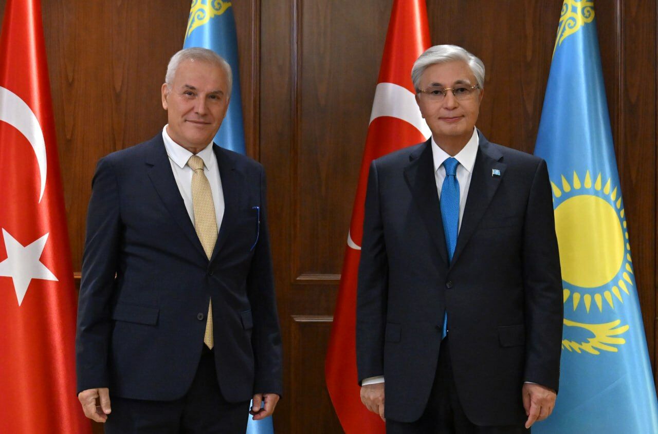 Касым-Жомарт Токаев принял председателя совета директоров компании S Sistem Lojistik Хусейна Барлина