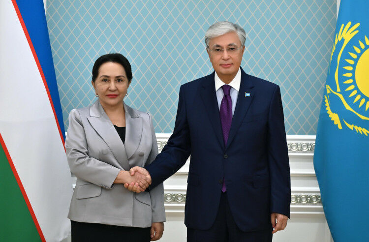 Глава государства принял председателя Сената Олий Мажлиса Узбекистана Танзилу Нарбаеву