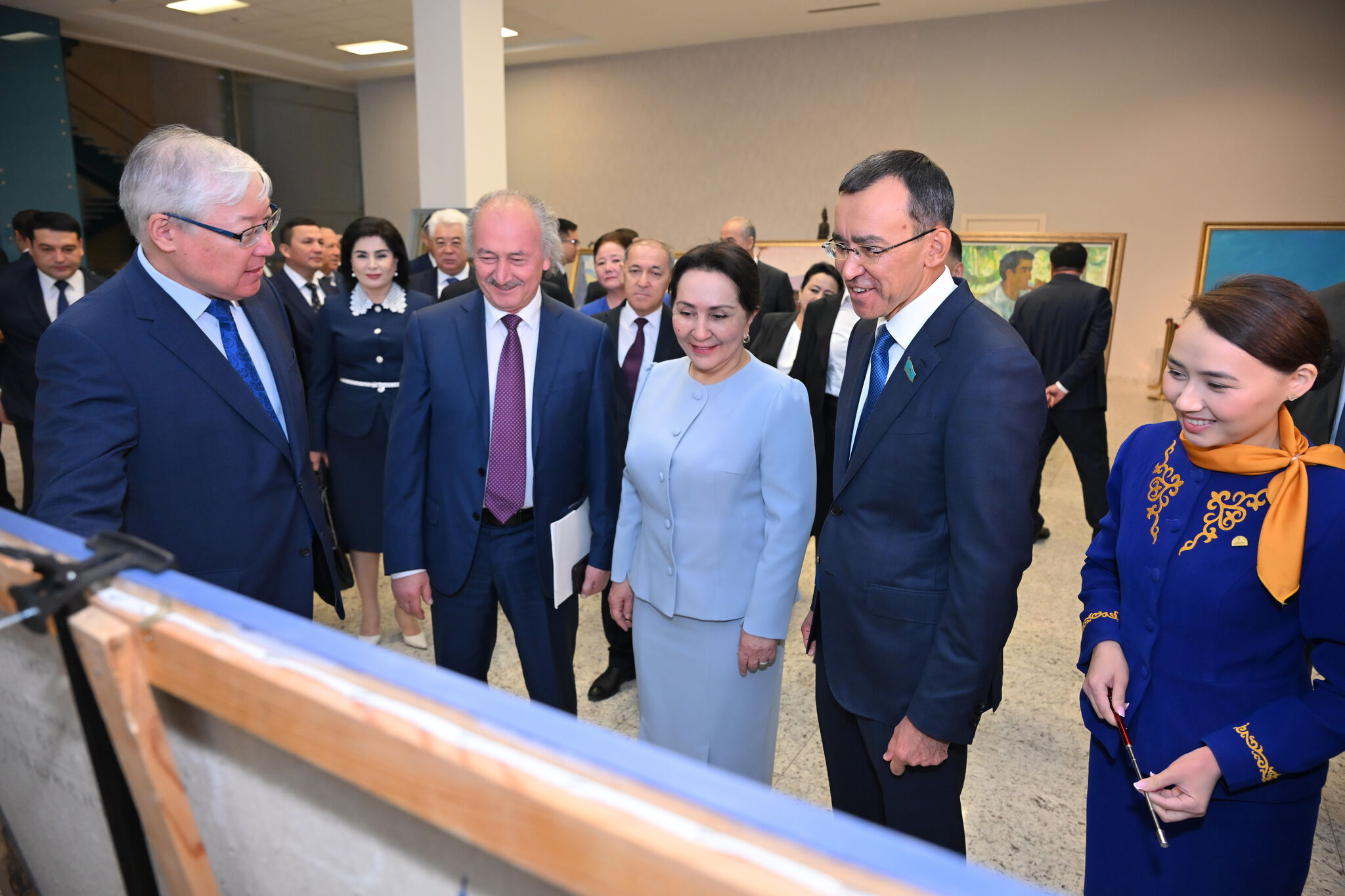 Первый казахско-узбекский форум научно-творческой интеллигенции прошёл в Астане