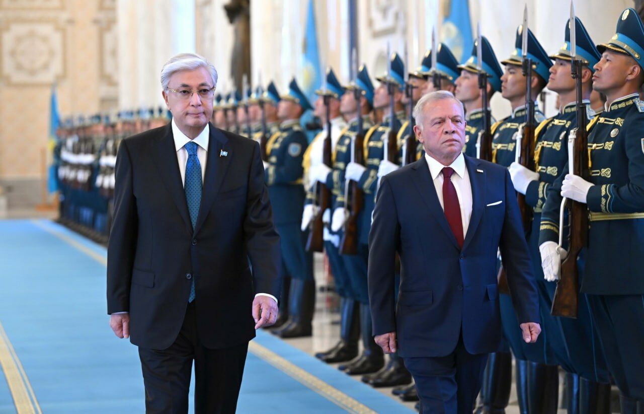 Касым-Жомарт Токаев принял Короля Иордании в Акорде