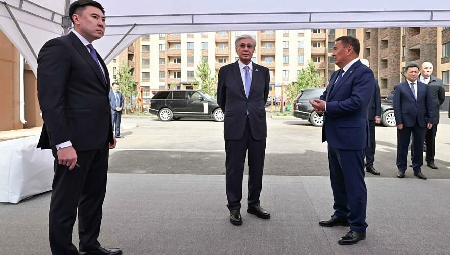 Токаев ознакомился с генпланом развития Кокшетау до 2050 года