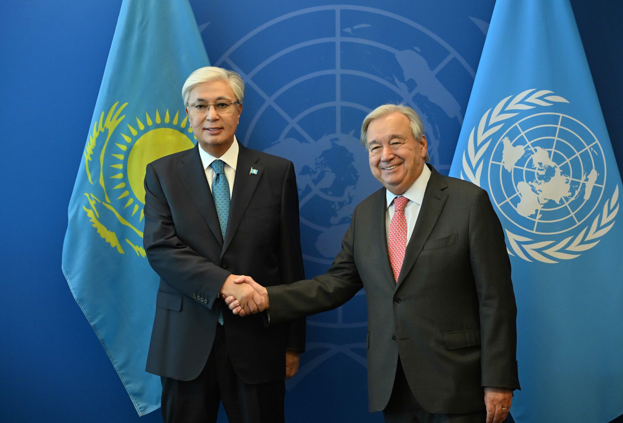 Касым-Жомарт Токаев провел встречу с Генеральным секретарем ООН