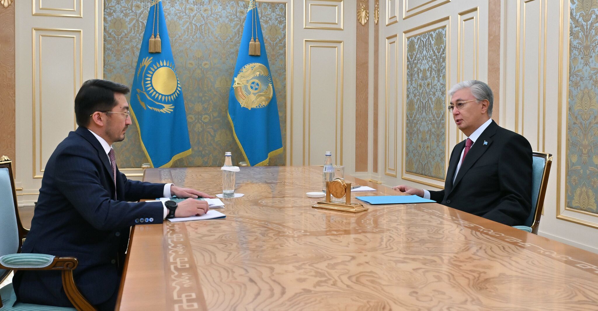 Токаев принял министра ИИ и цифрового развития Казахстана