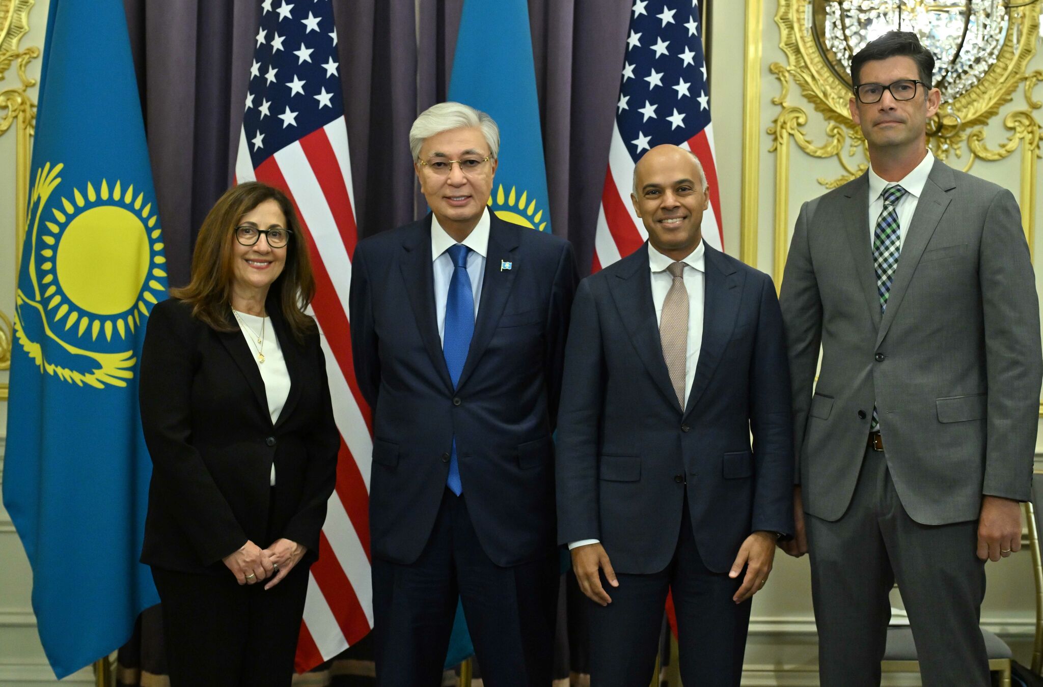 Токаев принял президента и главного исполнительного директора Educational Testing Service