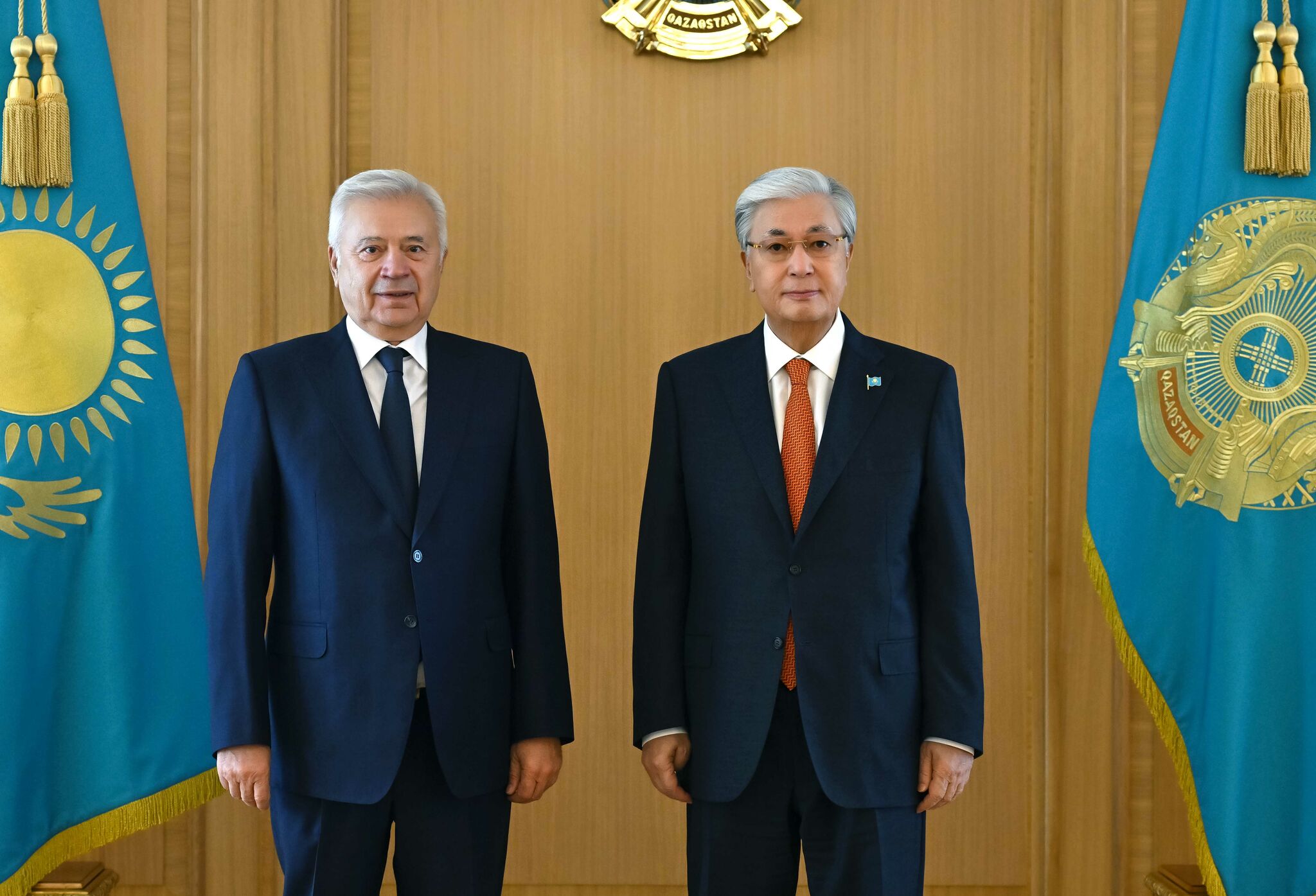 Глава государства принял акционера компании «Лукойл» Вагита Алекперова