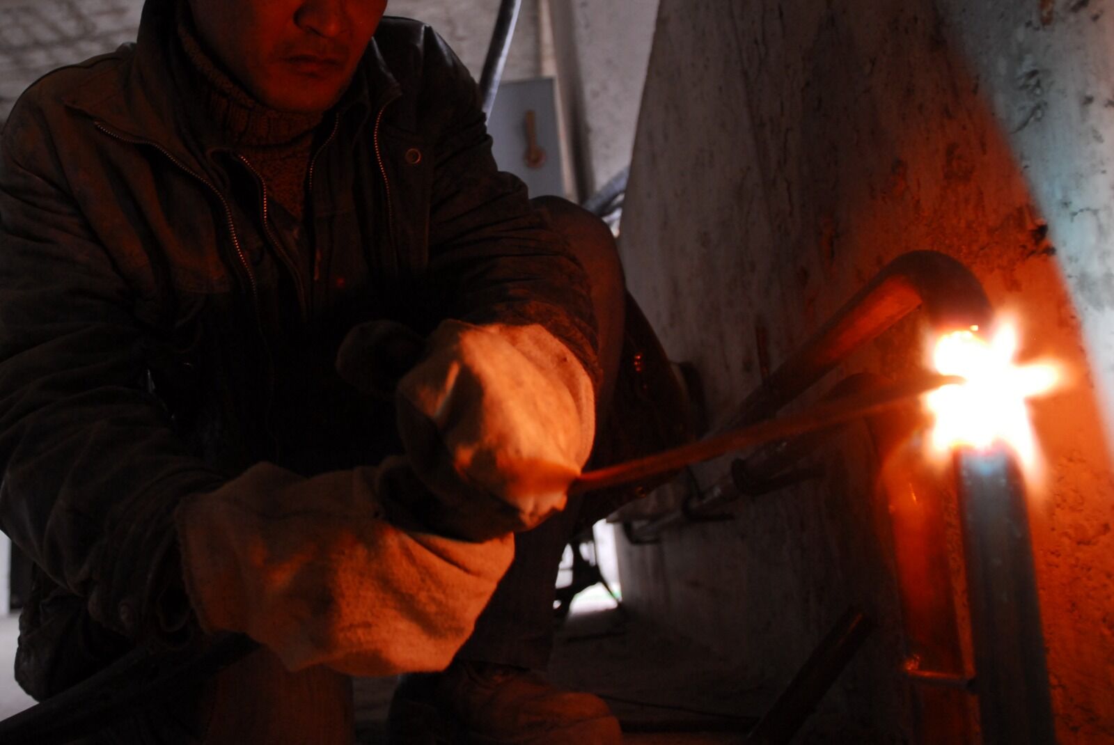 Обобрал на обогреве