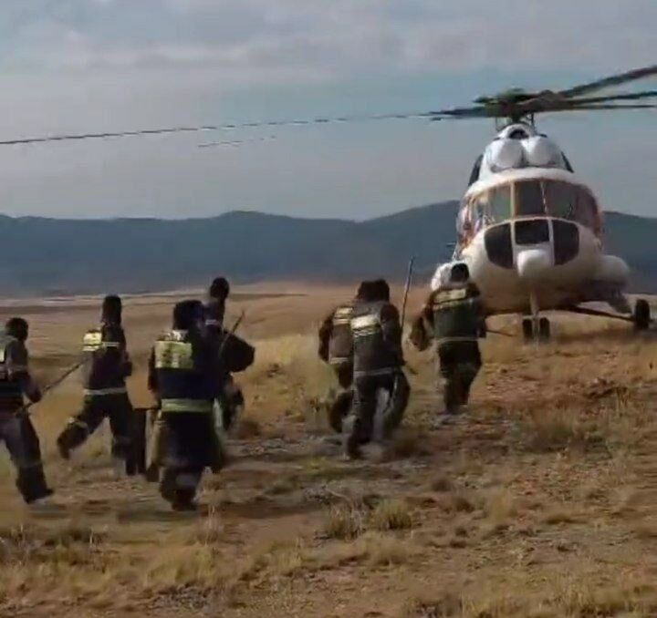 2000 га в огне: пожар в нацпарке «Тарбағатай» остановили – Фото №1 2000 га в огне: пожар в нацпарке «Тарбағатай» остановили – Фото №1