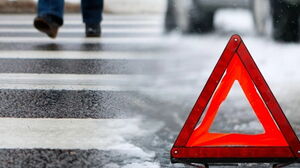 Средь бела дня - на переходе!