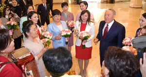 Президент и его гостьи