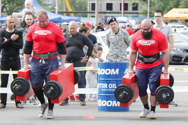 Богатырские забавы