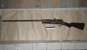 Старичок с ружьём