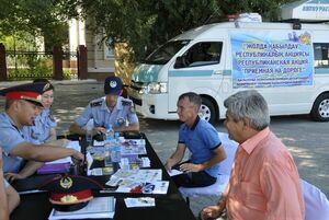 В Кызылорде стартовала акция «Приемная на дороге»