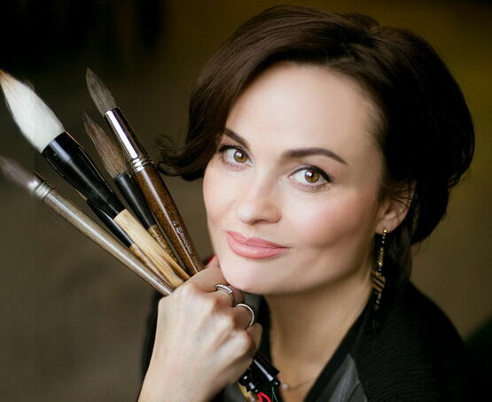 Акварельные крылья