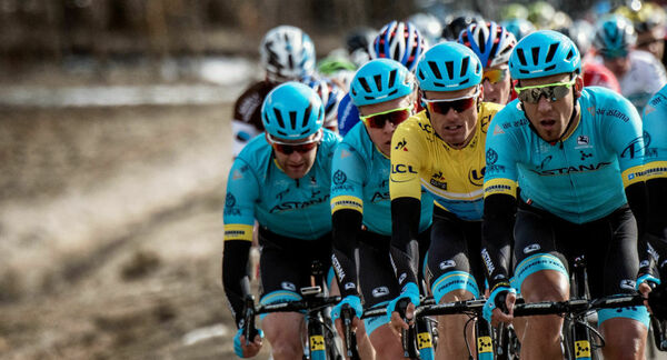 Велокоманда "Астана" установила мировой рекорд