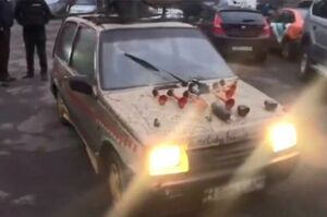 Водитель «авто на дровах» в Алматы использовал подложные госномера - полиция