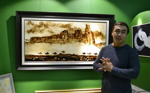 Чёрное золото на холсте