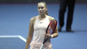 Не всем везёт на корте