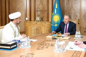 Елбасы встретился с Верховным муфтием