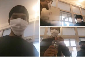 На работу с огоньком