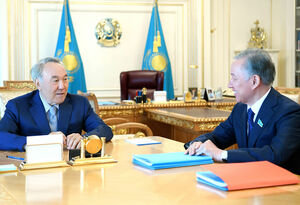 Назарбаев принял Нигматулина