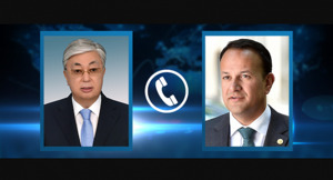 Токаев провел переговоры с премьером Ирландии