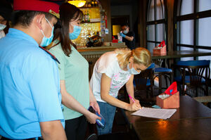 В Нур-Султане продолжаются рейды на соблюдение предприятиями саннорм