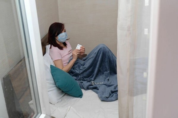 Один на один  с коронавирусом