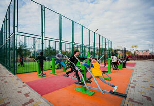 На месте болот и пустырей благоустраивают парки и большие дворы в Нур-Султане