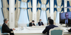 Токаев провел встречу с руководством компании «Шеврон»