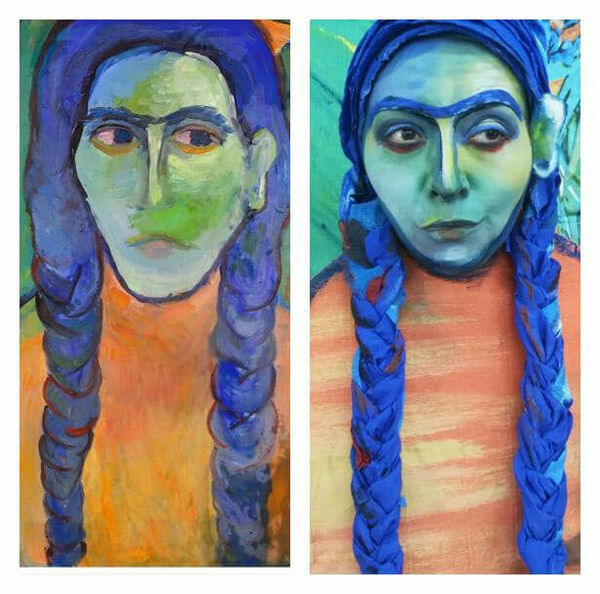 Вы с какой картины сбежали?