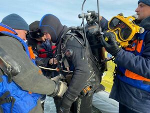 В поисках пропавших рыбаков