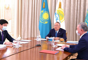 Нурсултан Назарбаев провёл заседание Бюро Политического совета партии Nur Otan