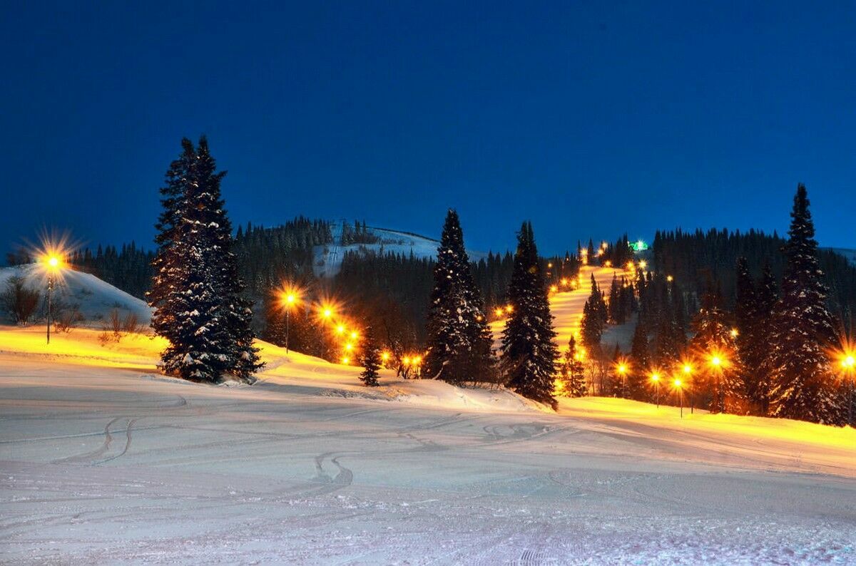 Зимняя радуга