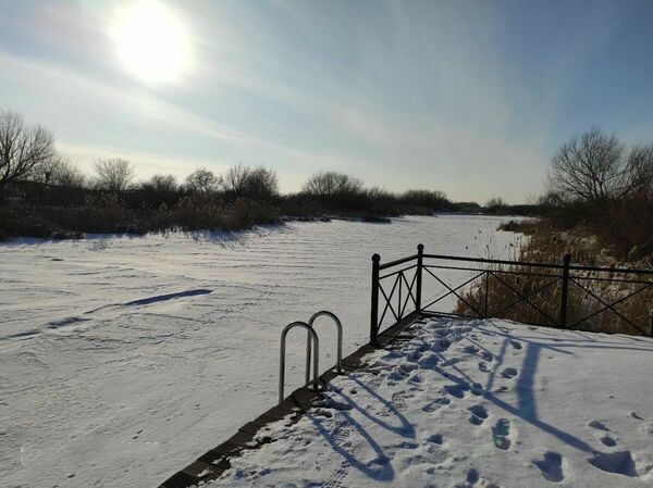 Наши прадеды здесь купались...