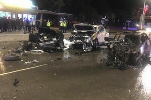 Авария с огоньком