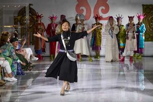 На подиуме в Кремле