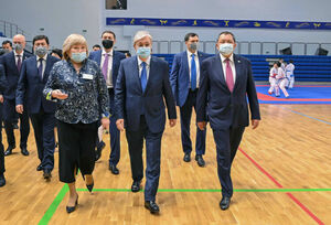 Президент Касым-Жомарт Токаев посетил спорткомплекс «Халық Арена»