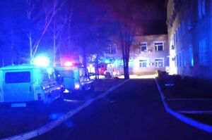 Пожар произошел в Павлодарской детской областной больнице