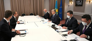 Касым-Жомарт Токаев провел ряд встреч с руководителями европейских компаний