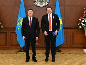 Михаил Ломтадзе награжден орденом "Достык"