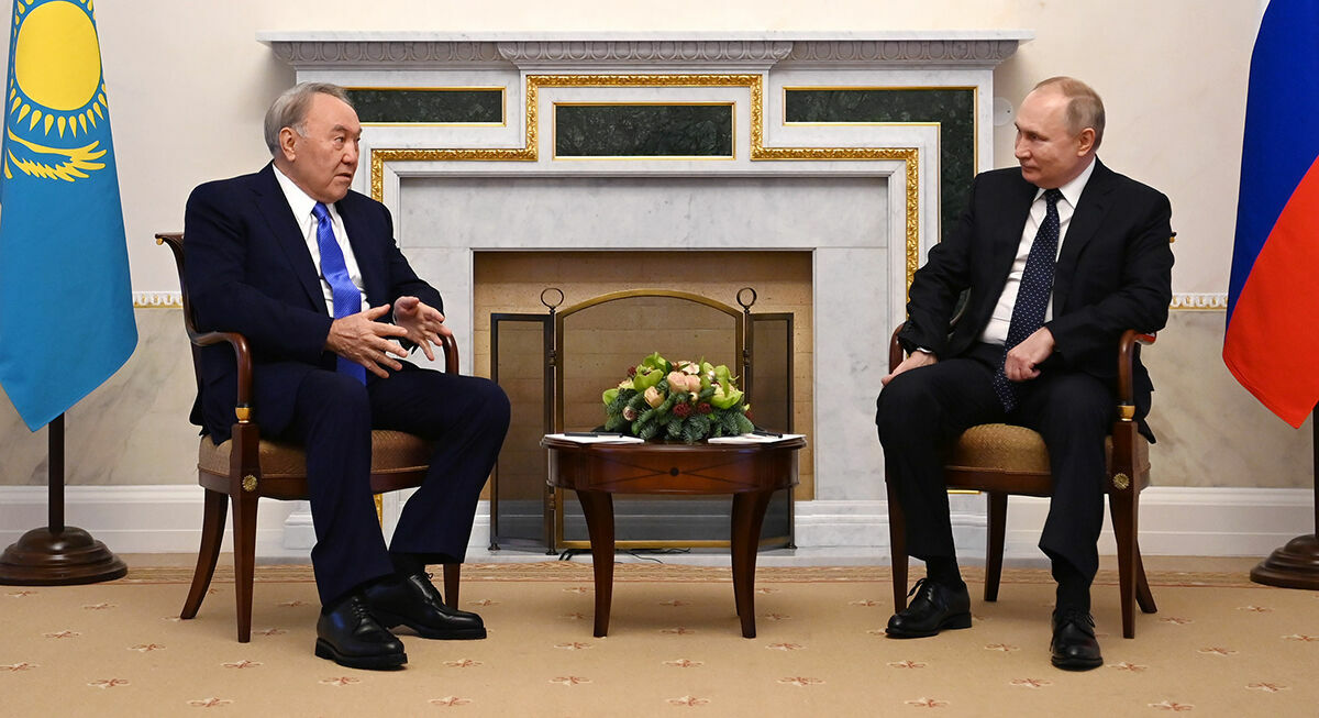О чем разговаривали Нурсултан Назарбаев и Владимир Путин