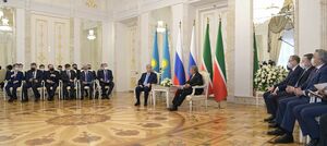 Касым-Жомарт Токаев провел встречу с президентом Татарстана Рустамом Миннихановым