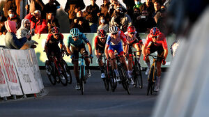 Второй  на финише