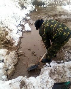 Едва не смыло