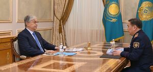 Президент заслушал отчет о деятельности МВД