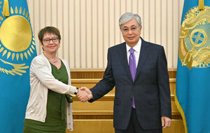 Токаев встретился с президентом ЕБРР
